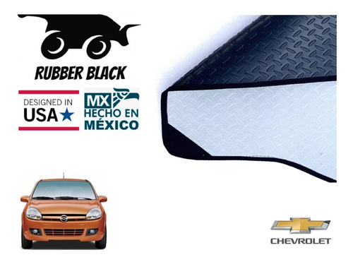 Tapetes Logo Chevrolet + Cajuela Chevy C2 04 A 08 Kit 5pz Foto 6