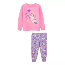 Pijama Infantil Feminino Unicórnio Em Soft Malwee Kids