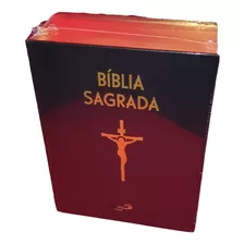 Nova Bíblia Sagrada Pastoral Grande - Luxo