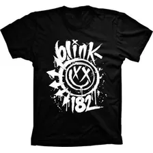 Camiseta Masculina Blink-182 Rock Camisa Blink Símbolo