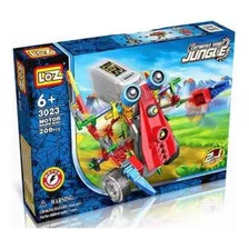 Robot Electrico Loz Armable 3 En 1 Combind Robot Jungle