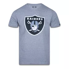 Camiseta Plus Size New Era Las Vegas Raiders Nfl Manga Curta