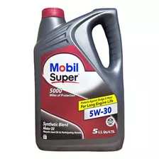 Aceite Mobil Synthetic Blend 5w30 4.73l