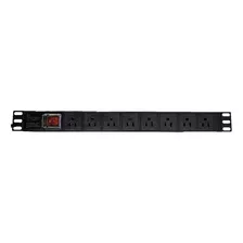 Pdu Regleta Electrica Multitoma Horizontal 8 Tomas Para Rack