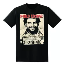 Camiseta Escobar Pablo De Estilo Divertido