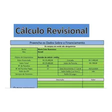 Calculo De Revisão De Financiamento Com Laudo De Contador 