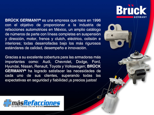 Soporte De Escape Polo L4 1.6l De 2003 A 2007 Bruck Foto 3