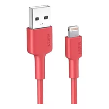 Cable Mfi Lightning De 2 Metros Rojo