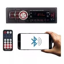Aparelho Rádio Promoção Mp3 Carro Fm Usb Player Bluetooth