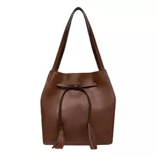 Bolsa Mujer De Piel Con Regalo Monedero Bolso Morral Bucket