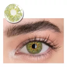 Lentes De Contacto Verde Claro Natural Monet Green Pupilente