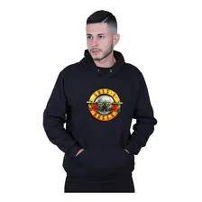 Moletom Agasalho Casaco Rock Guns N' Roses Blusa De Frio