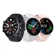 Relógio Inteligente Smartwach Series L21 Compatível Xiaomi Cor Da Caixa Branco Cor Da Pulseira Mi5 Cor Do Bisel Preto Prata Ou Rose