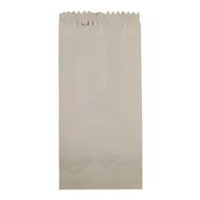 Bolsa De Papel Blanca Panaderia N° 5 X 1000 (12,5x33x5,5)