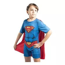 Fantasia Infantil Superman P 2 Peças - Super Magia