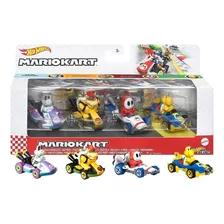 Hot Wheels Mariokart Pack 4 Drybones/ Bowser/ Shy Guy/ Koopa