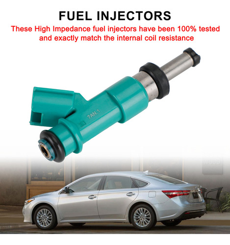 Inyector De Combustible For Toyota Camry Highlander Sienna Foto 7