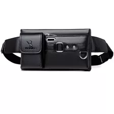 Pochete De Luxo Bolsa Masculina Crossbody Couro Transversal