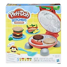 Play Doh Playset Festa Do Hamburguer Massinha Hasbro