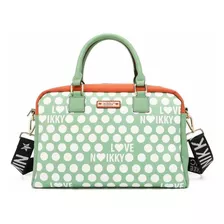 Bolso Satchel Nikky By Nicole Lee Estampado Lunares