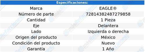 Base Amortiguador Delantera Izq/der Legend V6 2.7l 86-90 Foto 3