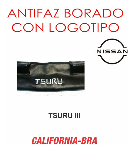 Antifaz Para Cofre Nissan Tsuru Iii 1992 Al 2019 Foto 3