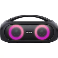 Parlante Aiwa Bluetooth Aws500bt Tws 40w Rms Boombox Color Negro
