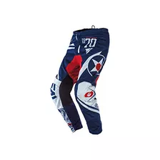 Pantalones Element Youth Warhawk, Azul/rojo, Talla Juve...