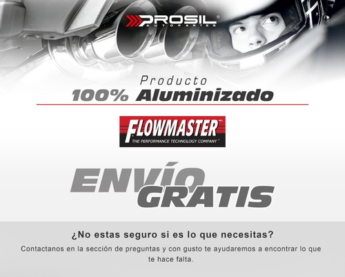 Silenciador Deportivo Flowmaster 8425152 Serie Super 10 1x2 Foto 5