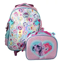 Set Escolar My Little Pony Mochila + Lonchera Original