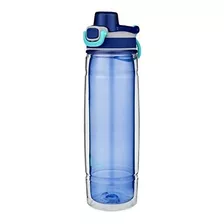 Bubba Flo Duo Refresh Botella De Agua Aislada, 24 Oz, Azul A