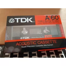 Fita Cassete Tdk A60 (lacrada)