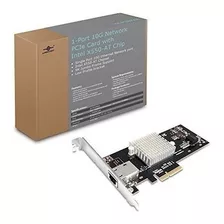 Vantec 1 Port 10g Network Pcie Card With Intel X550 At