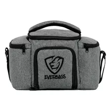 Bolsa Top Fitness Térmica Esportiva Reforçada Prática Cor Cinza