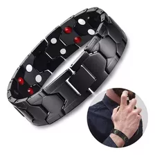 Pulsera Hombre Elegante Magnética De 4 Elementos Rx7