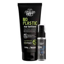 No Plastic 200g + Seal Up 30ml Mboah Plástico Filme Tattoo