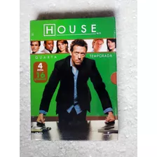 Dvd Box House / Quarta Temporada / 4 Dvds / Original Lacrado