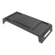 Base Para Monitor E Notebook Prime Preto Waleu