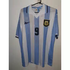 Camiseta Seleccion Argentina Reebok 1999 Titular #9 Batistut