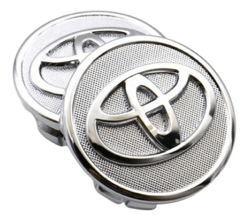 Centro Rin Toyota Tapon Tapa Kit Juego 4 Piezas Emblematico Foto 3