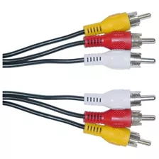 Cables Rca - Of-10r******* Rca Audio-video Cable, 3 Rca Male