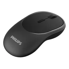 Mouse Sem Fio Recarregável Philips 400 Series Spk7413 Black