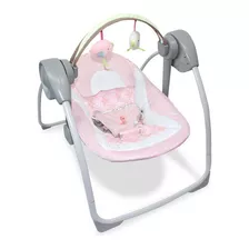 Silla Mecedora Musical Rosada Rs-17730