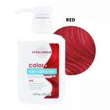 Acondicionador Depositador Kerachroma Color Red Rojo 355ml