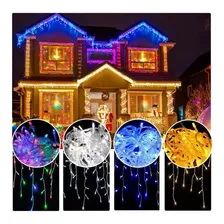 Cascata 400 Led 10m Blindada Iluminação Decoração Natalina