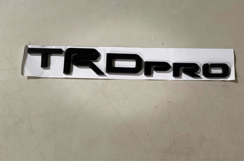 Emblema Trd Pro Toyota Tacoma Trd Pro Hilux Tundra Calidad Foto 3