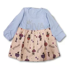 Vestido Bebe Infantil Pp P M 