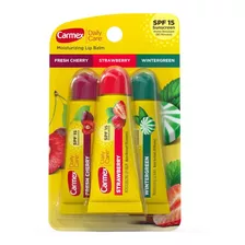 Carmex Lip Balm Protetor Labial Hidratante Kit Com 3 Sabores