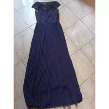 Vestido H&m Dama De Encaje Largo De Fiesta Talla 6 O S