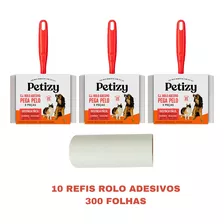 Refil Tira Pelo Rolo Adesivo Flash Limp 10 Unidade 300folhas